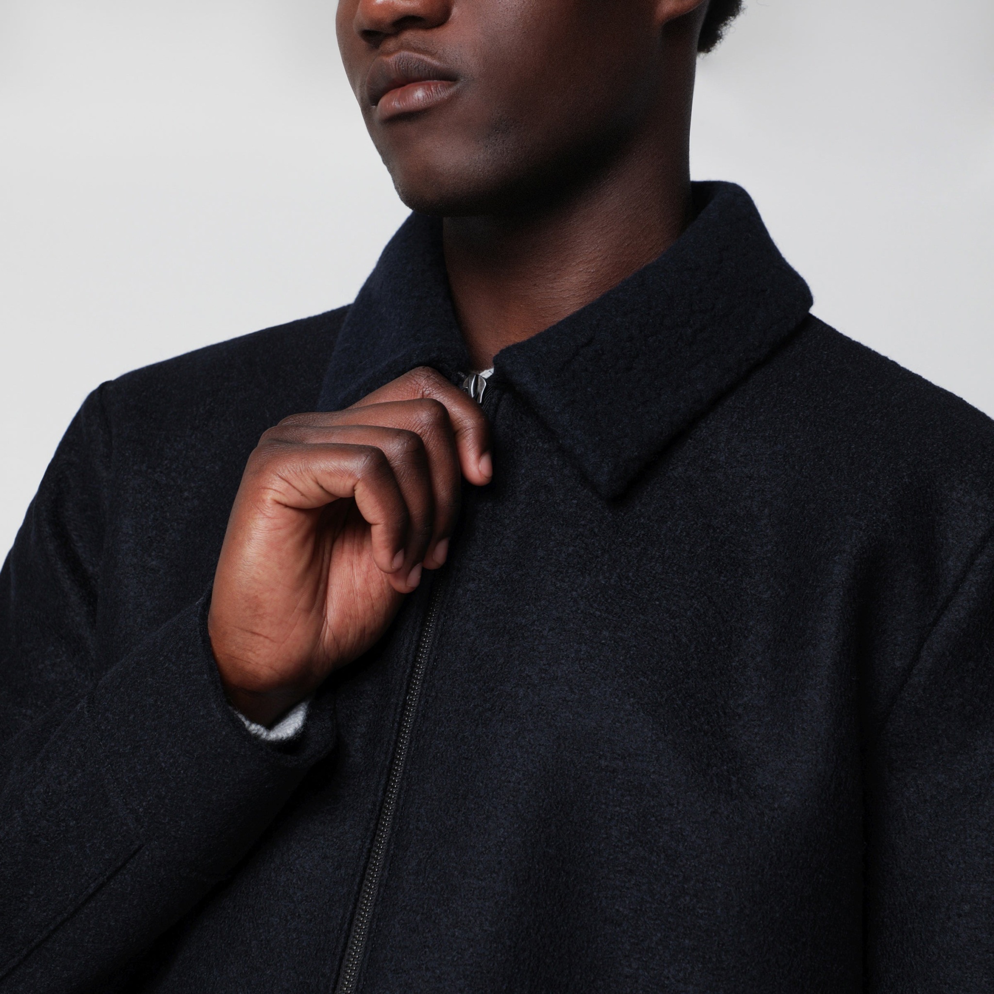 [Harris Wharf London] Jacket FW26 CH9341MLK-W