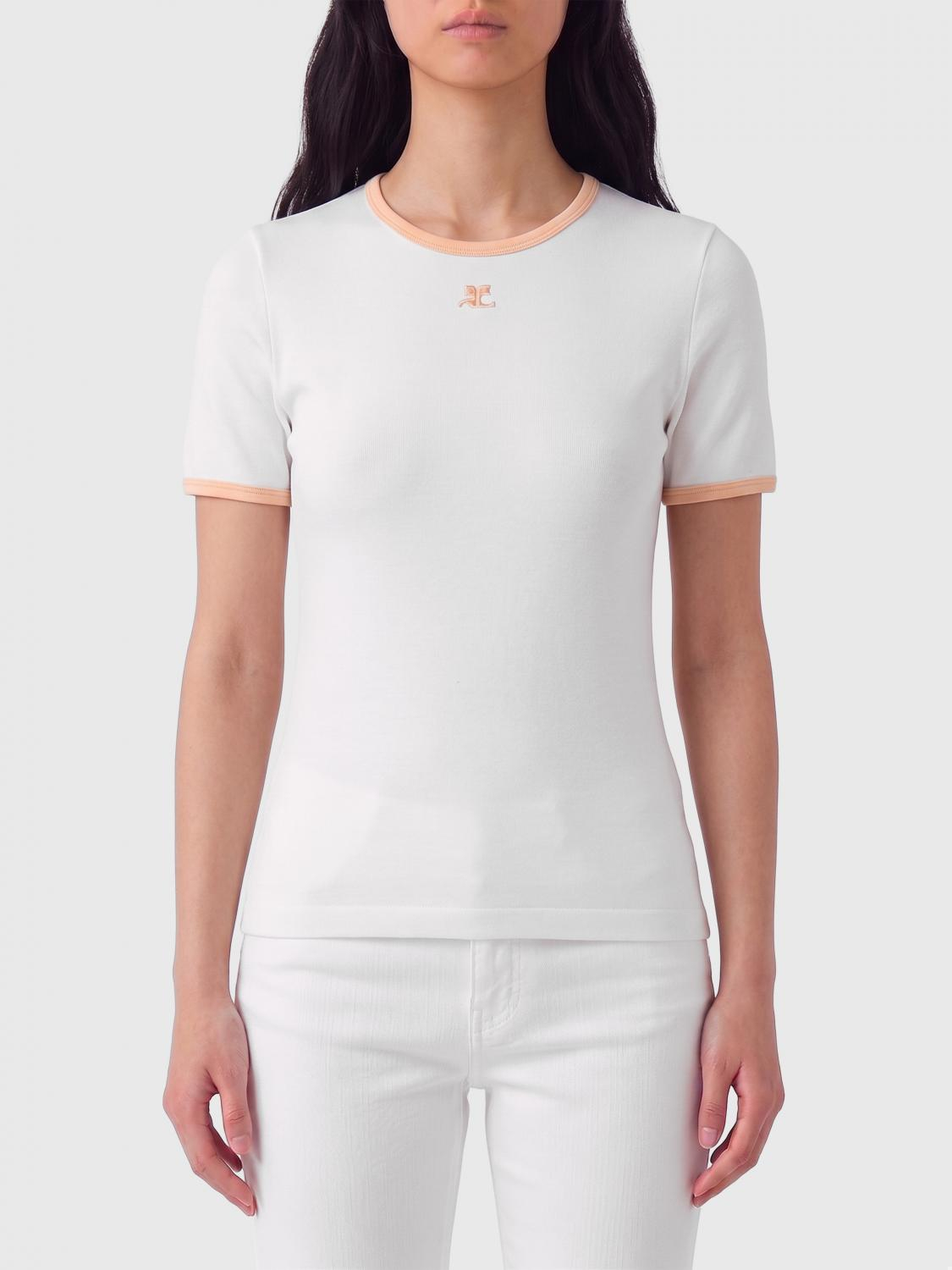 [Courreges] T-shirts SS26 125JTS017JS0203 B256