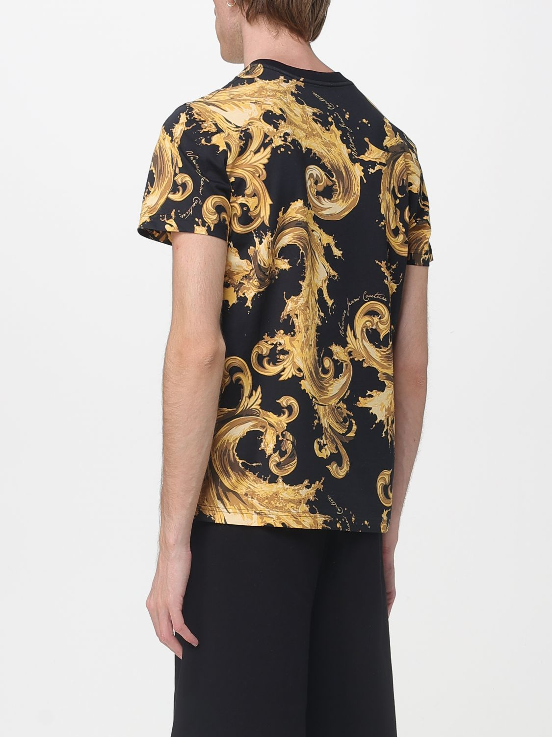 [VERSACE JEANS COUTURE] T-shirts Short Sleeve SS26 80GAH6S0JS543 G89