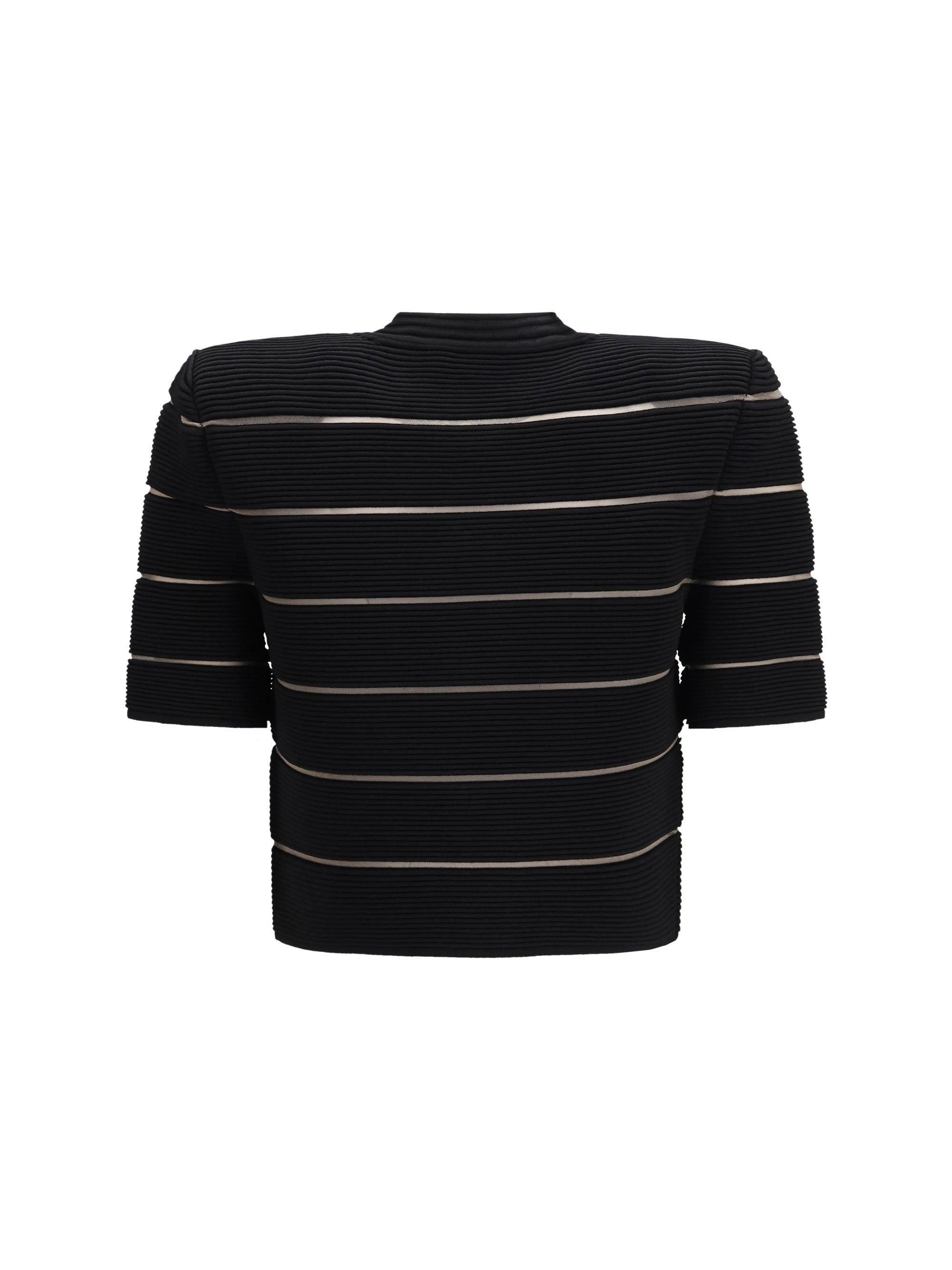 Short-sleeved buttoned Cardigan