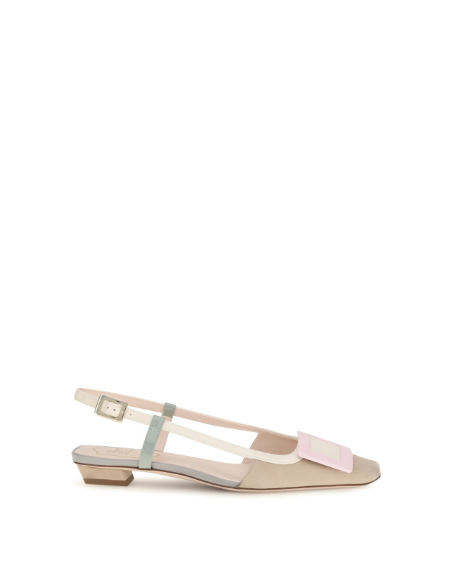 Suede Belle Vivier slingback Ballerinas