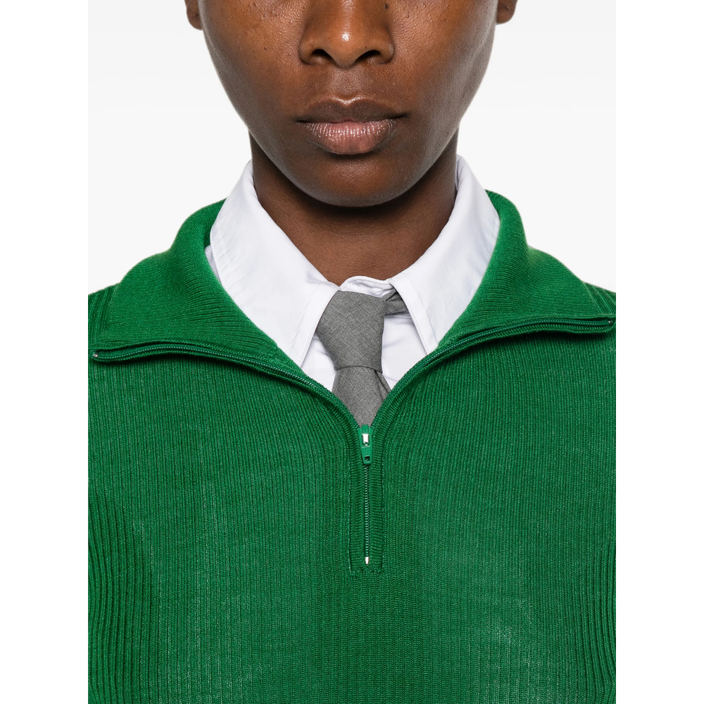 [THE FRANKIE SHOP] Knitwear FW26 SADE  GREEN