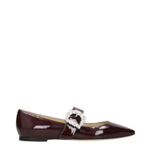 [Jimmy Choo] Flat shoes SS25 CHERIBALLERINAOPATBURGUNDY