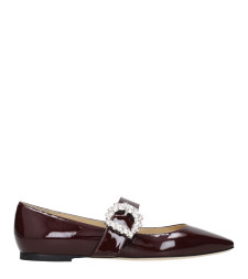 [Jimmy Choo] Flat shoes SS25 CHERIBALLERINAOPATBURGUNDY