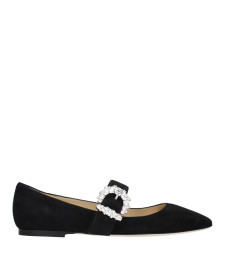 [Jimmy Choo] Flat shoes SS25 CHERIBALLERINAOSUEBLACK
