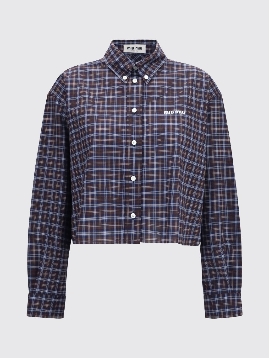 [Miu Miu] Shirts Long Sleeve FW26 MK1659SOOO19U3 F057W
