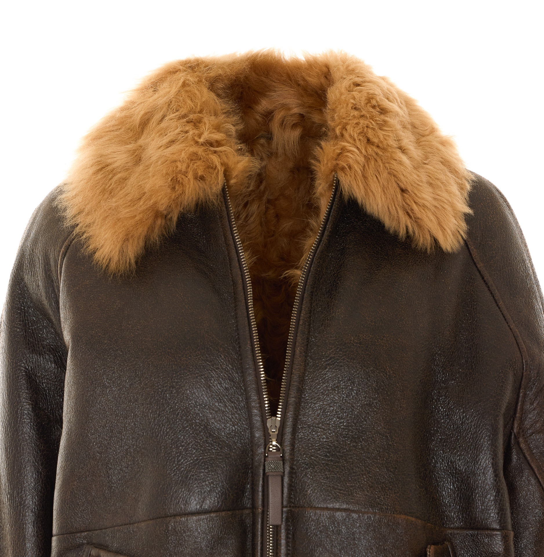 [Brunello Cucinelli] Leather Jacket FW26 MPMMA7564C9998