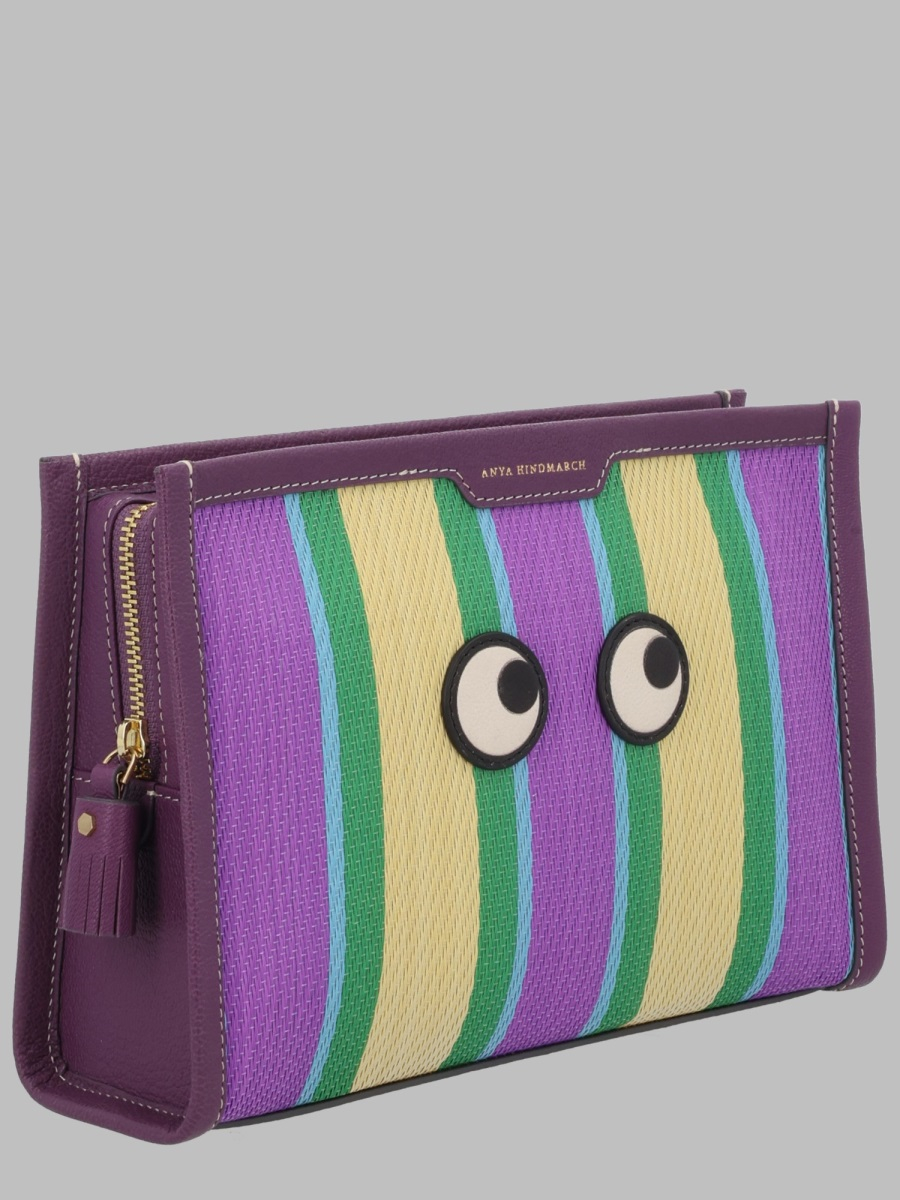 [Anya Hindmarch] Clutch bag FW26 209014_LAVENDER