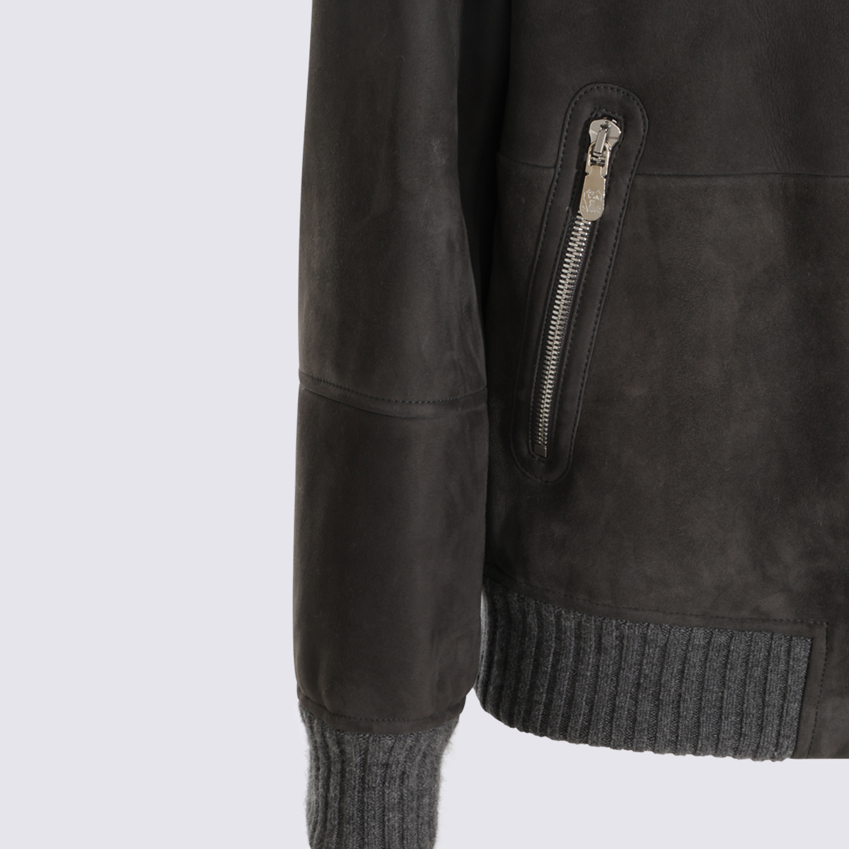 [Brunello Cucinelli] Leather Jacket FW26 MPMCU1737C9873