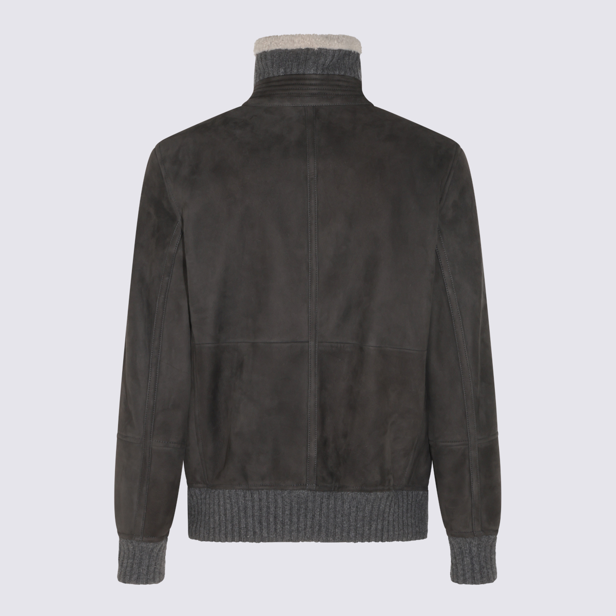 [Brunello Cucinelli] Leather Jacket FW26 MPMCU1737C9873