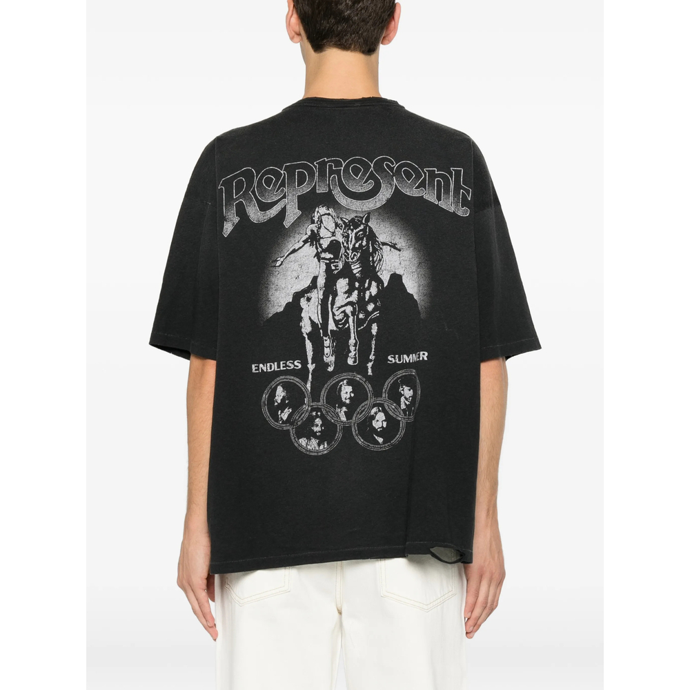 [Represent] T-shirts Short Sleeve FW26 MLM101223-04  BLACK