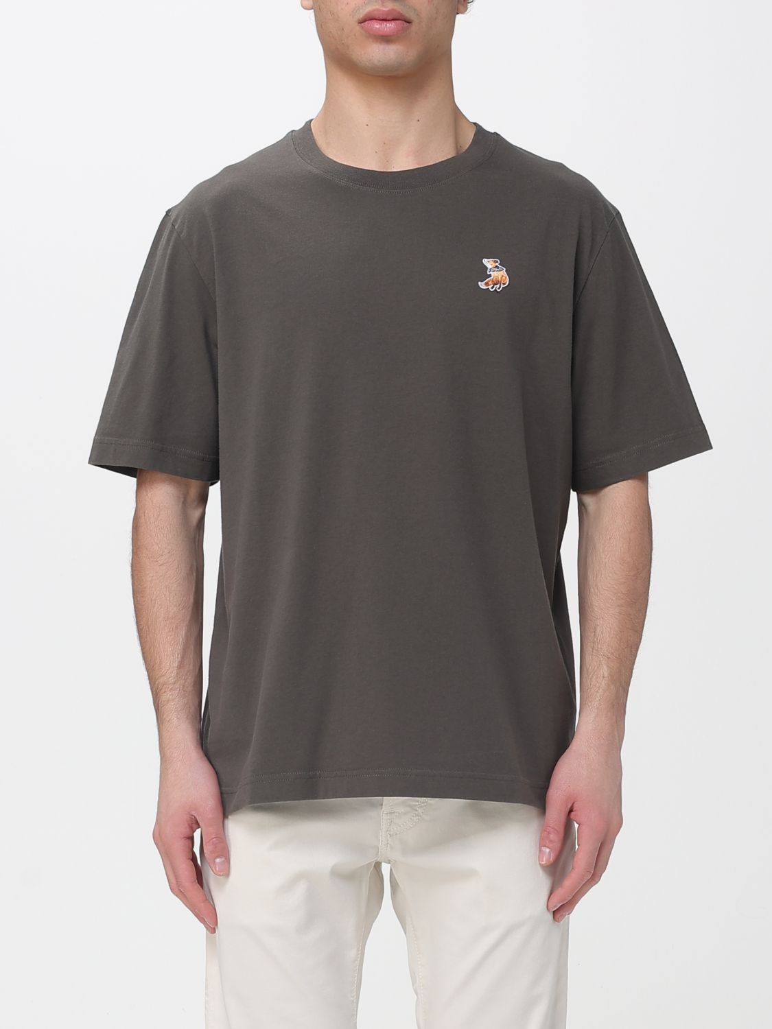 [MAISON KITSUNE] T-shirts Short Sleeve SS26 QM00102KJ7026 0453
