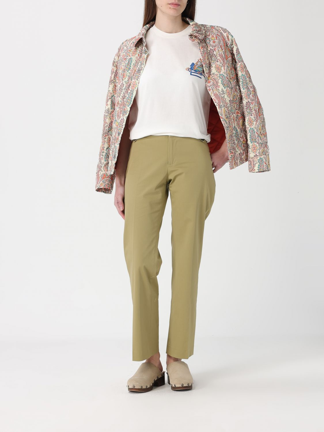 [Etro] T-shirts Short Sleeve SS26 WRMA0005AR477 W4567