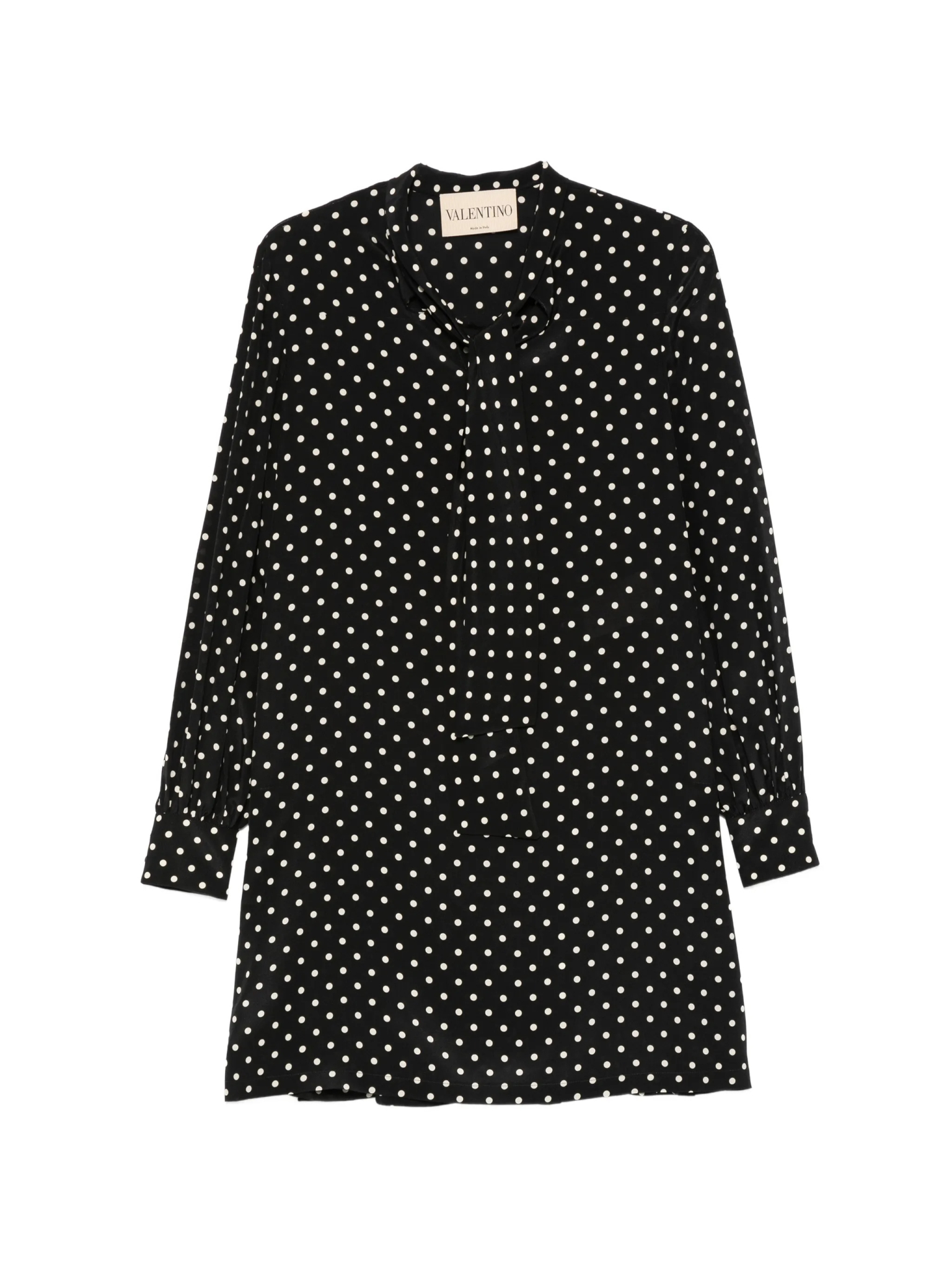 [Valentino Garavani] Long sleeve dress SS26 8B3VAJF89DWTB1