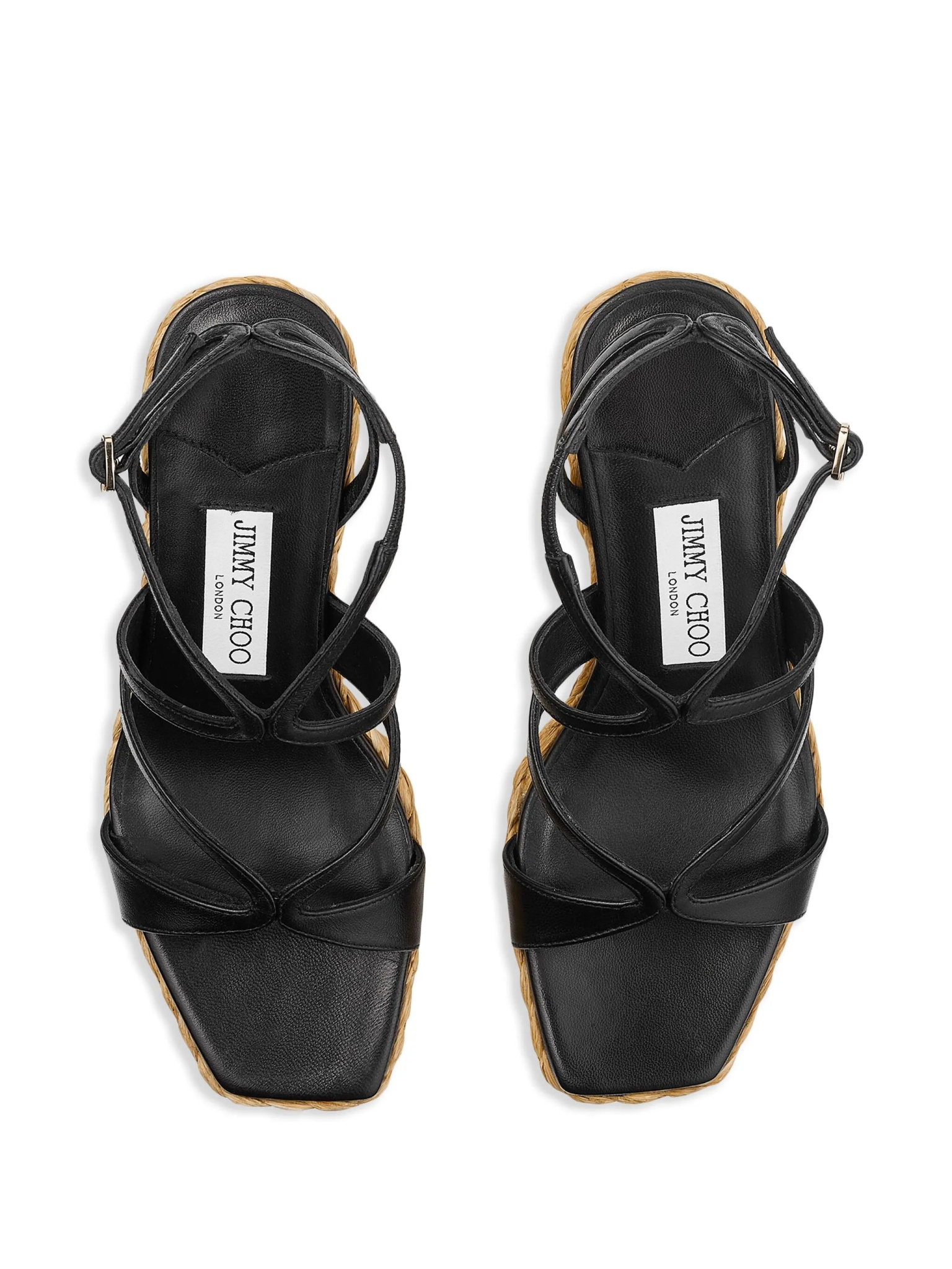[Jimmy Choo] Espadrille SS26 AYLA85CTQBLACK
