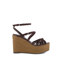 [Jimmy Choo] Espadrille SS26 NYRA100ZKNCHOCOLATECOFFEE