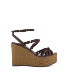 [Jimmy Choo] Espadrille SS26 NYRA100ZKNCHOCOLATECOFFEE