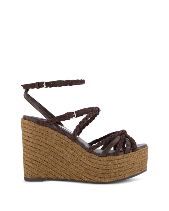 [Jimmy Choo] Espadrille SS26 NYRA100ZKNCHOCOLATECOFFEE