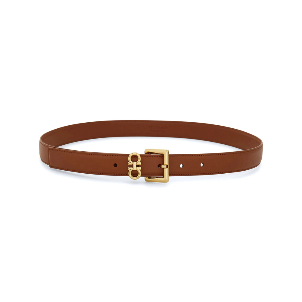 [Ferragamo] Belt FW26 230346 0780417- COGNA