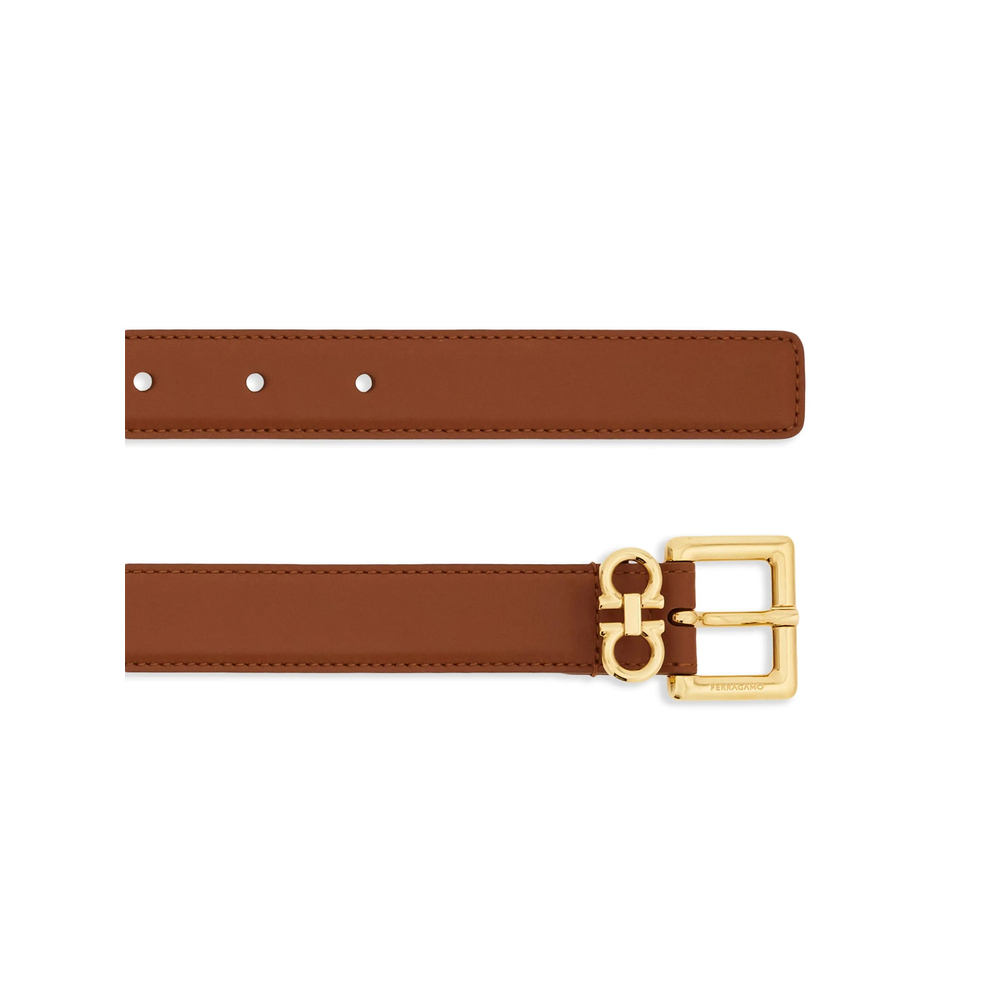 [Ferragamo] Belt FW26 230346 0780417- COGNA