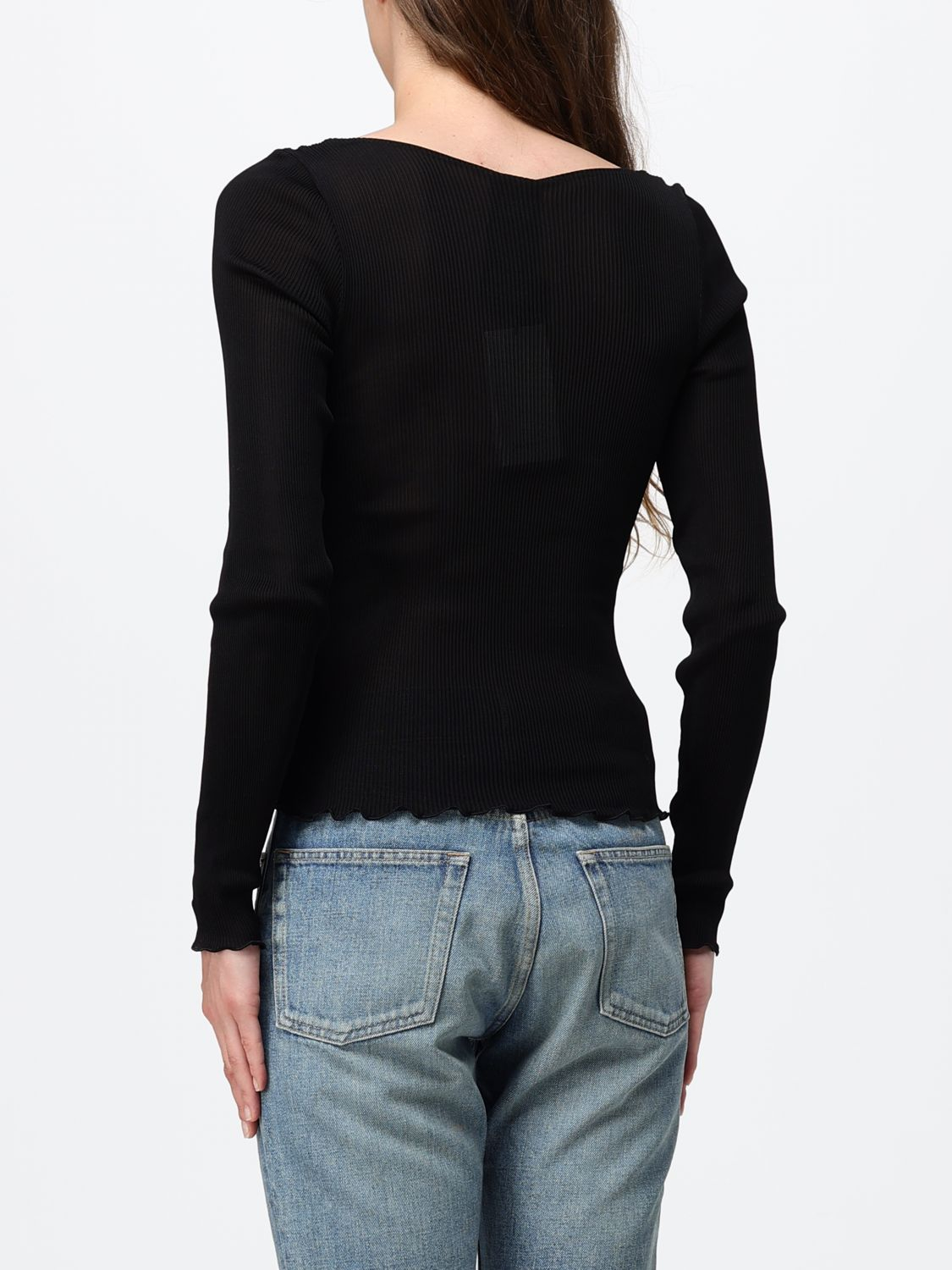 [Saint Laurent] Top FW26 876789Y37SM 1000