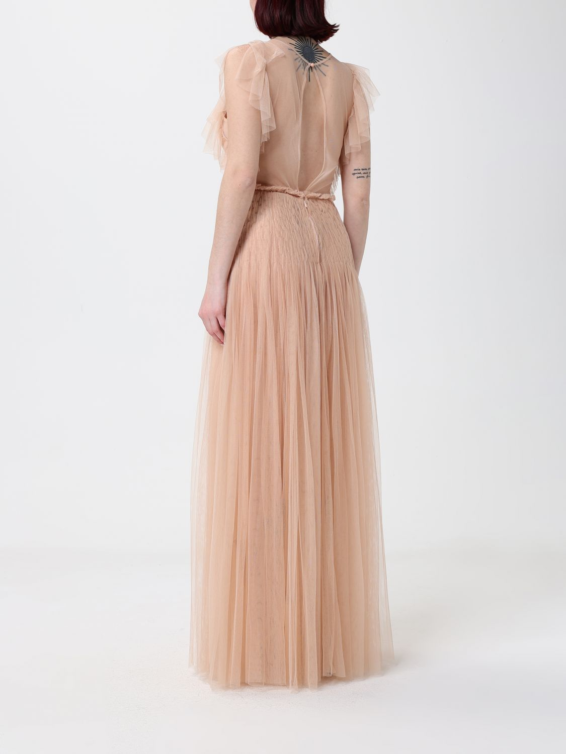 [ELISABETTA FRANCHI] Long sleeve dress SS26 AR80J62E2 EA1