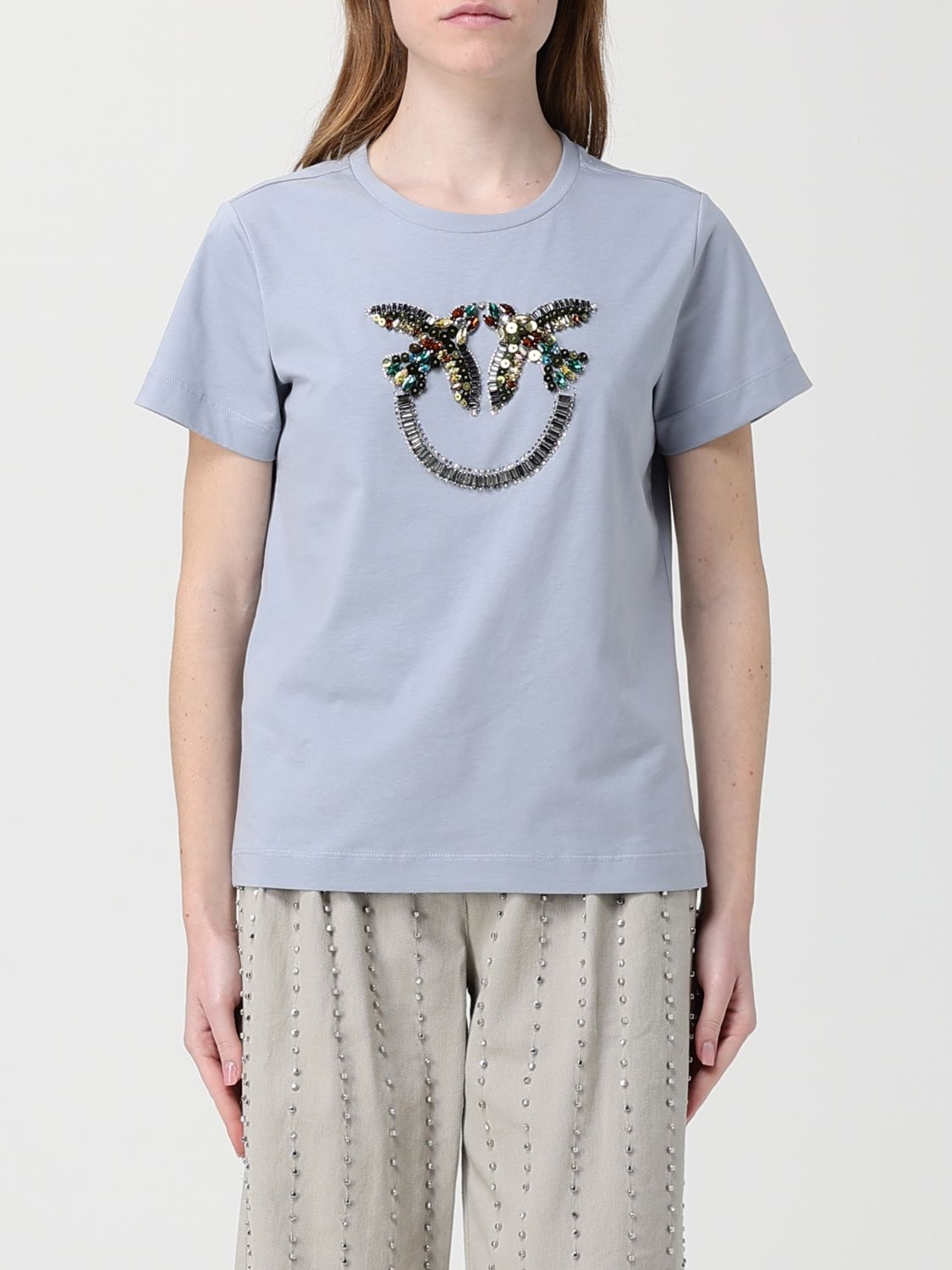 [PINKO] T-shirts Short Sleeve SS26 100535A33F E87