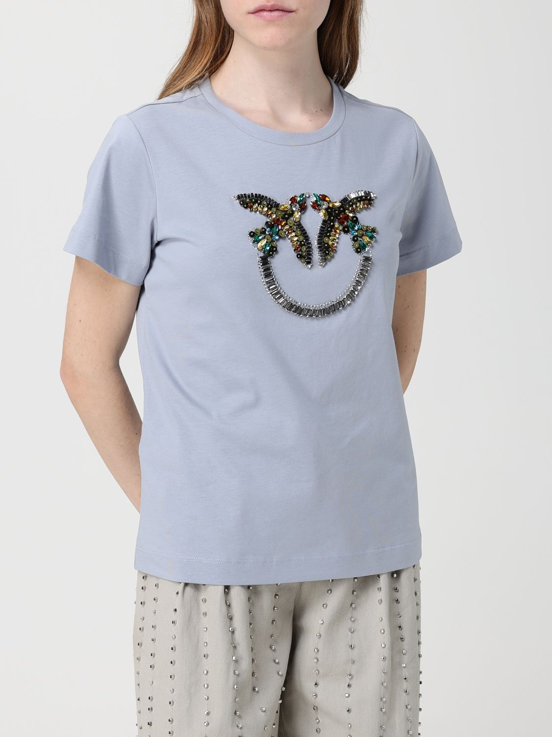 [PINKO] T-shirts Short Sleeve SS26 100535A33F E87