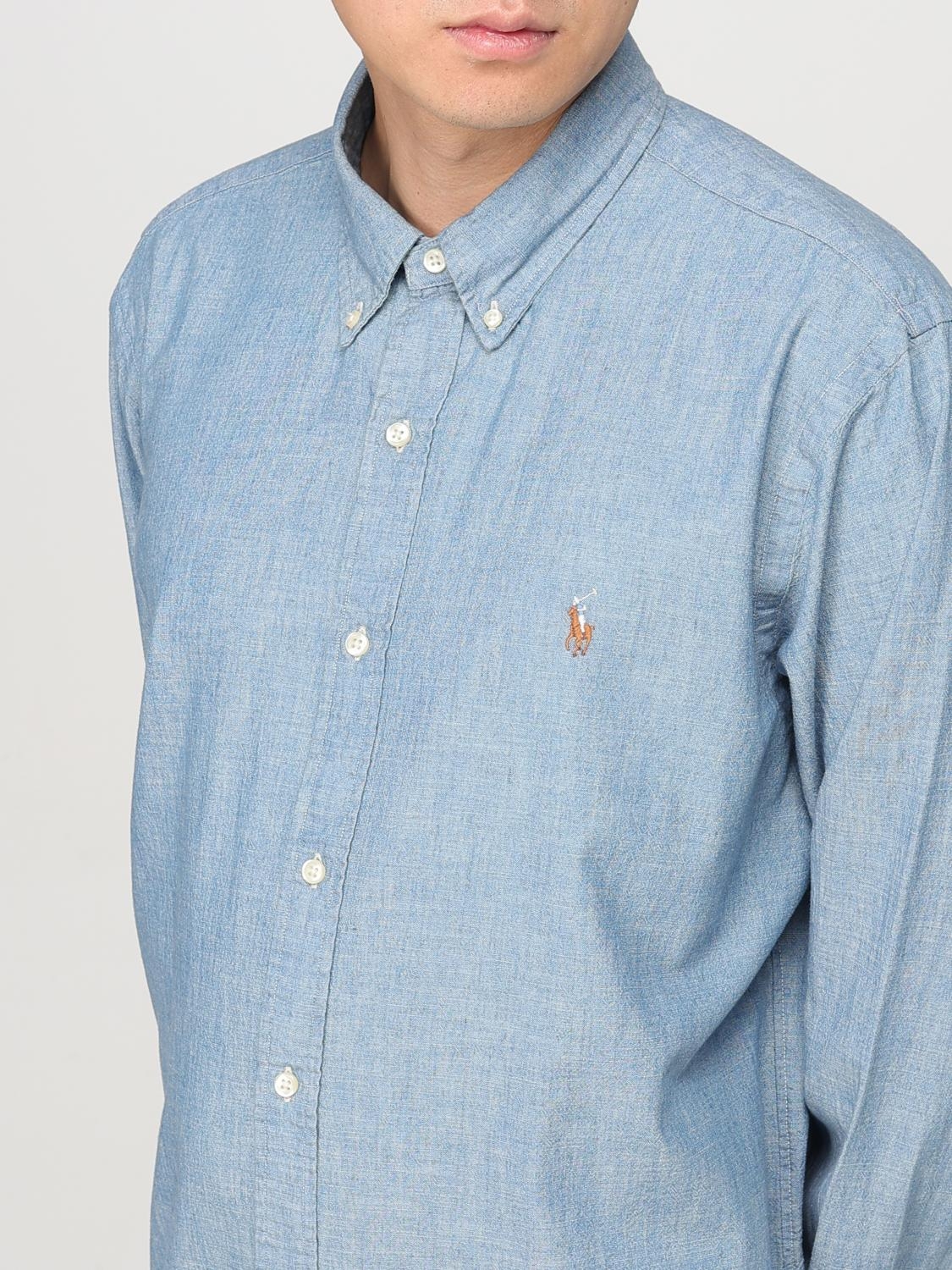 [Polo Ralph Lauren] Shirts Long Sleeve SS26 710792042 001