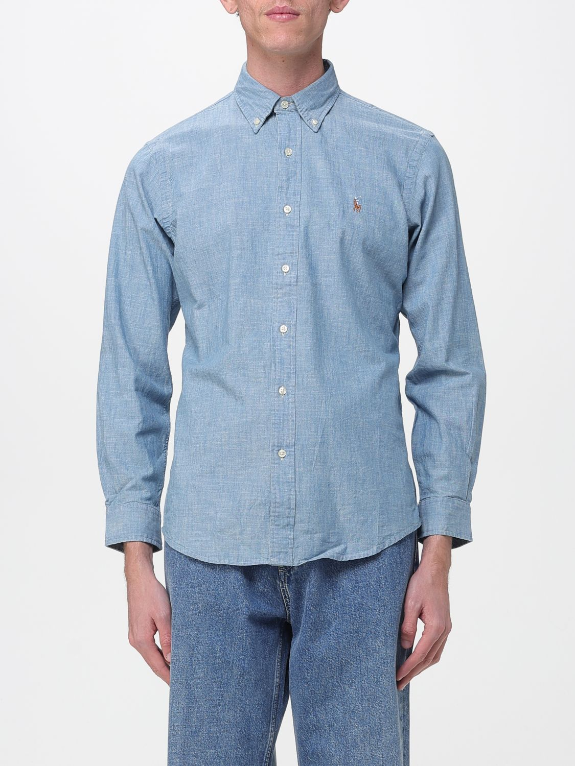 [Polo Ralph Lauren] Shirts Long Sleeve SS26 710792042 001
