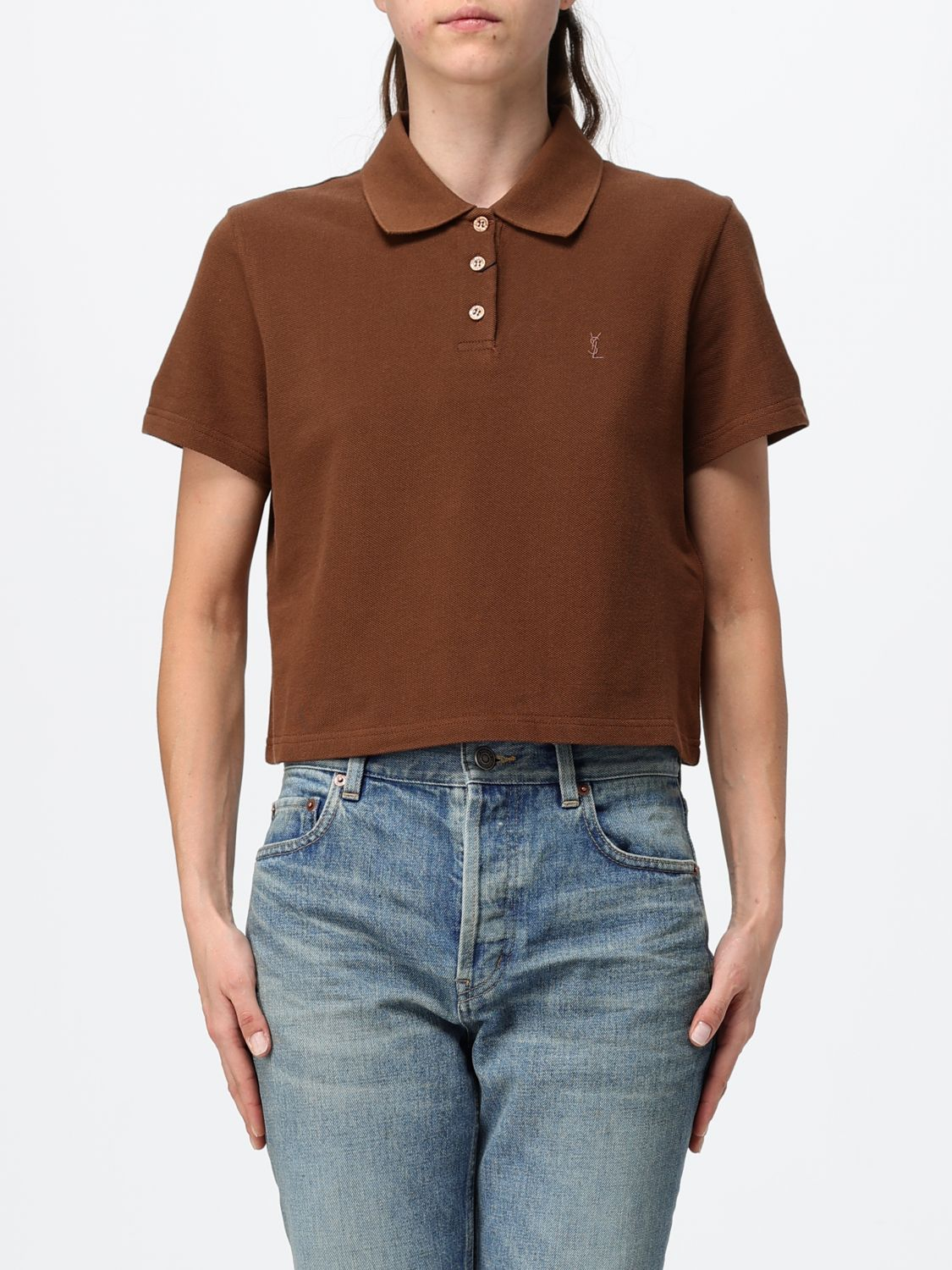 [Saint Laurent] T-shirts FW26 A003I4Y38EK 2298