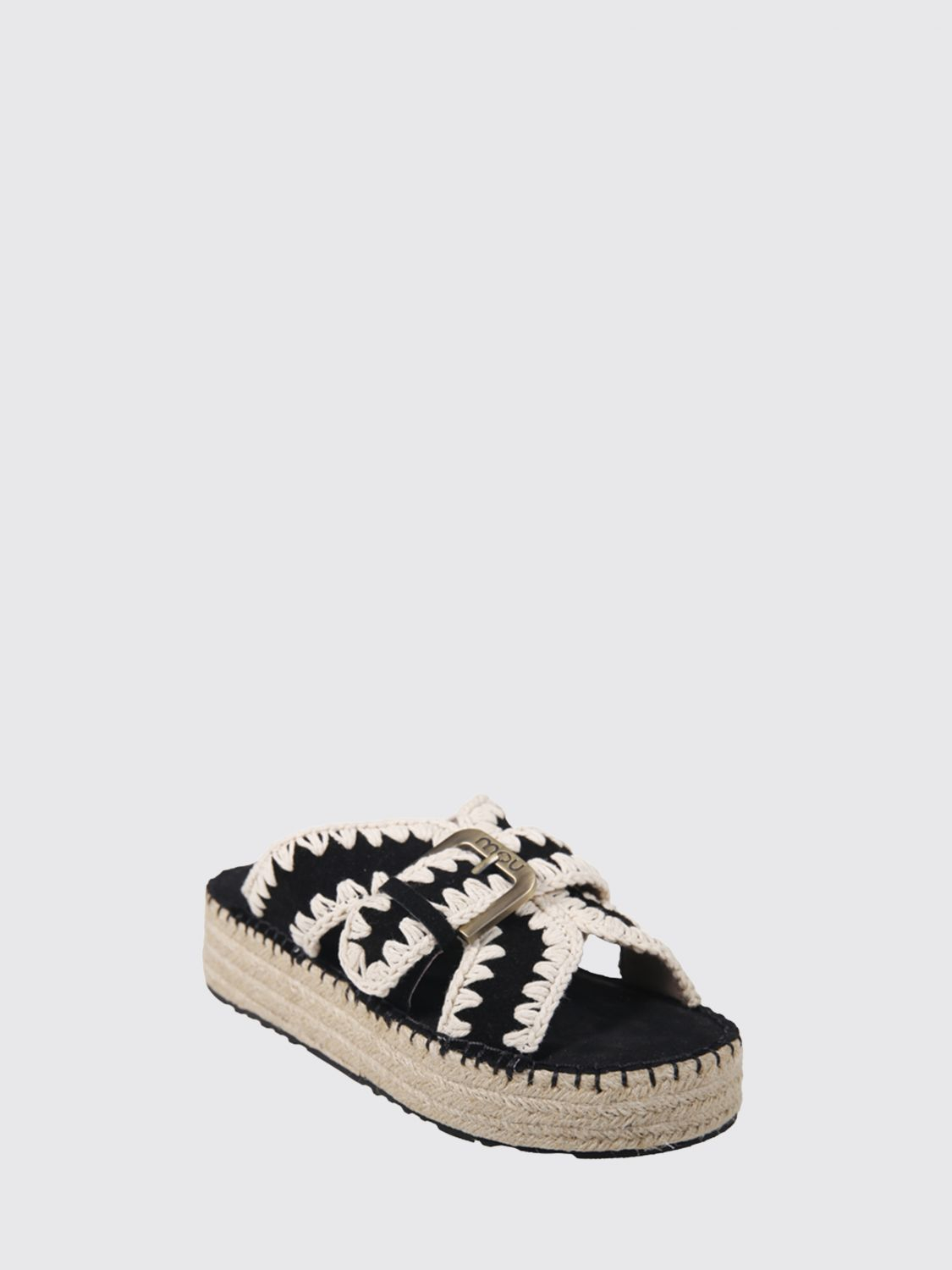 [Mou] Sandals SS26 SW641003A BKWHI