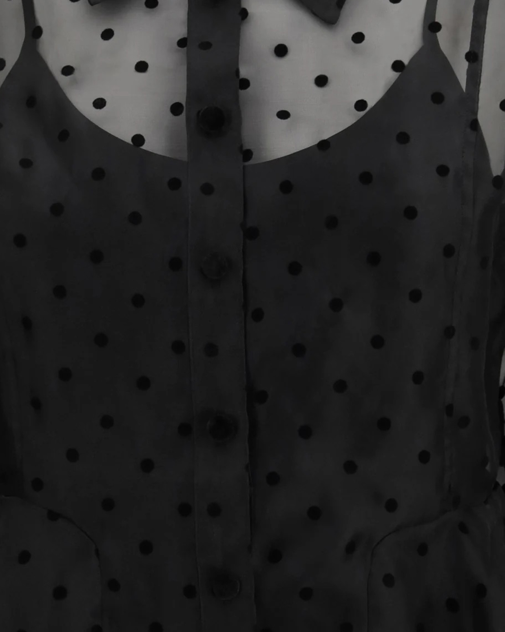 [GANNI] Shirts Long Sleeve SS26 A1040083099