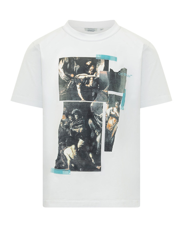 [Off-White] T-shirts FW26 44MAA16MF26J00 I100