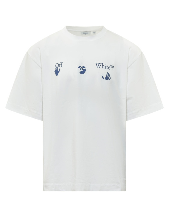 [Off-White] T-shirts FW26 44MAA120F26J01 8100