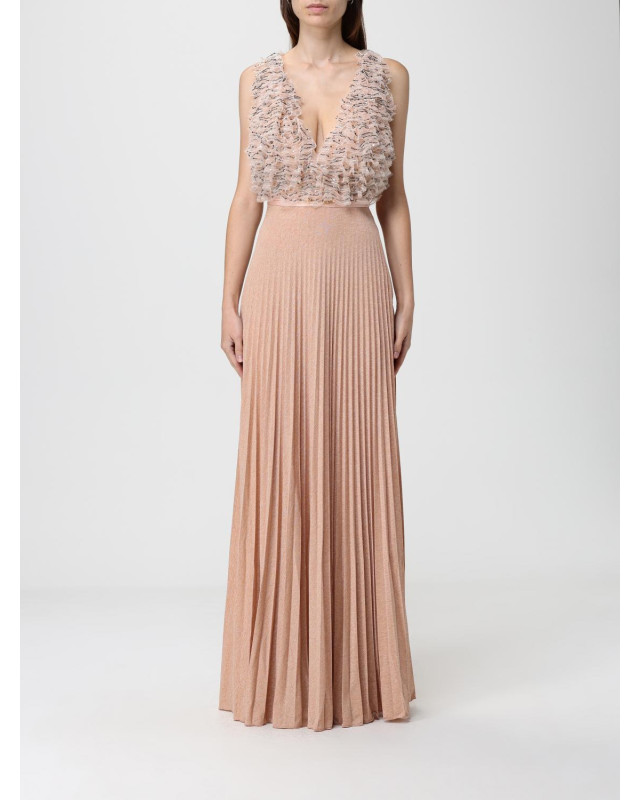 [ELISABETTA FRANCHI] Sleeveless dress FW25 ABR19 EA1
