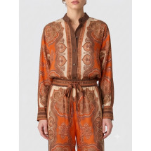 [Zimmermann] Shirt FW26 1499TSS263 TANGERINE PAISLEY