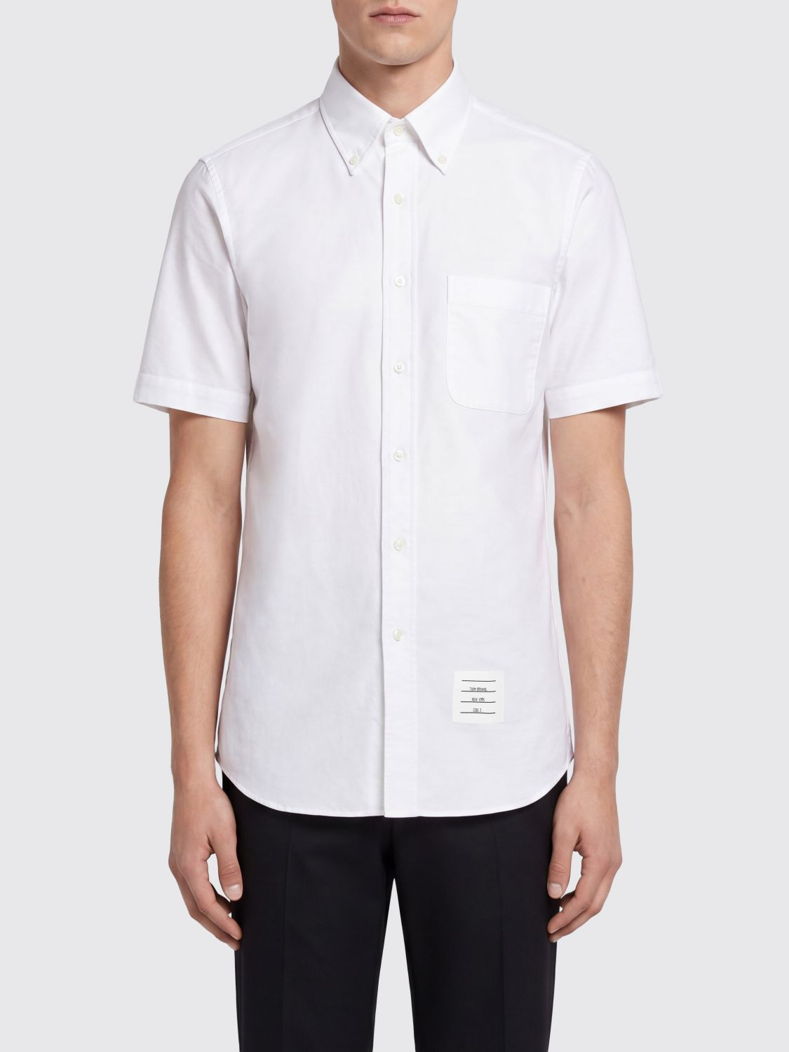 [Thom Browne] Shirts FW26 MWS239EF0313 100