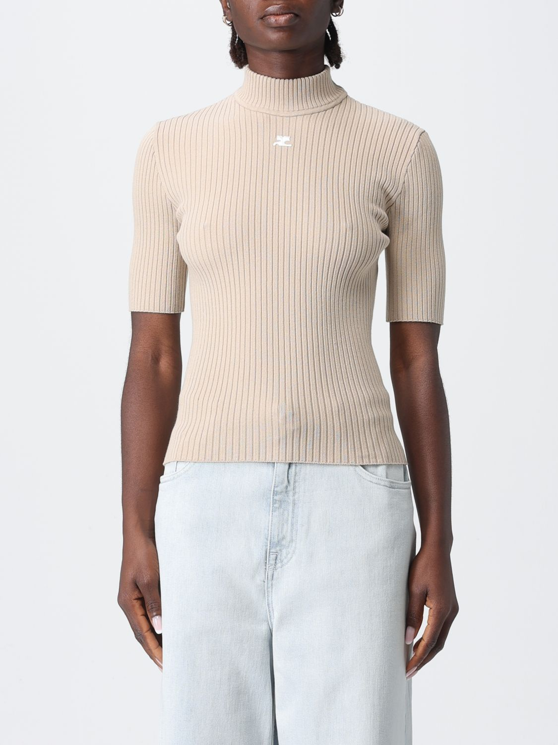 [Courreges] Knitwear SS26 PERMPU026FI0001 1054