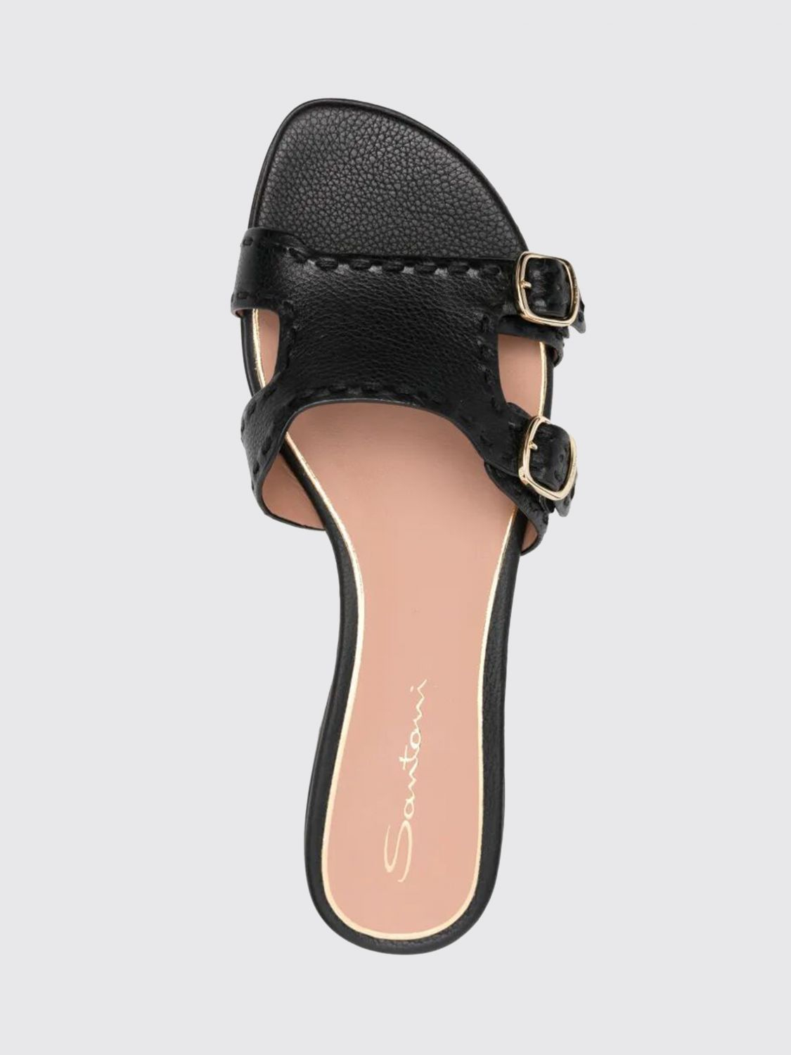 [Santoni] Sandals SS26 WHPF72114HA1TWKA N01