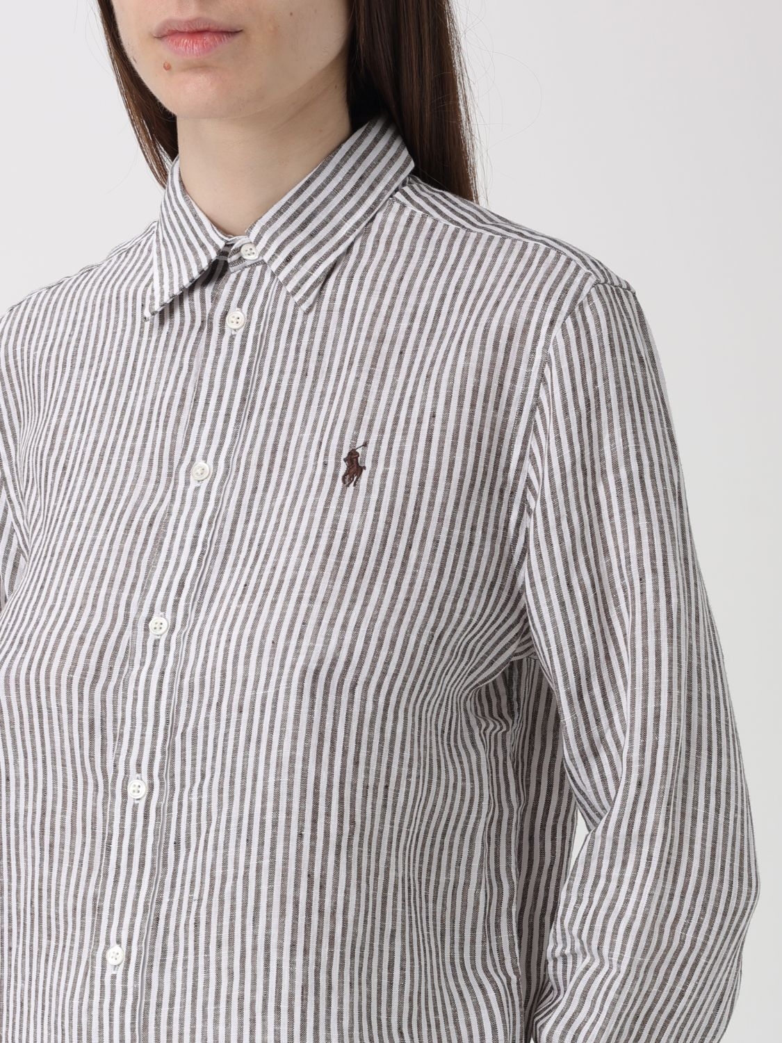 [Polo Ralph Lauren] Shirts Long Sleeve SS26 211A96158 007