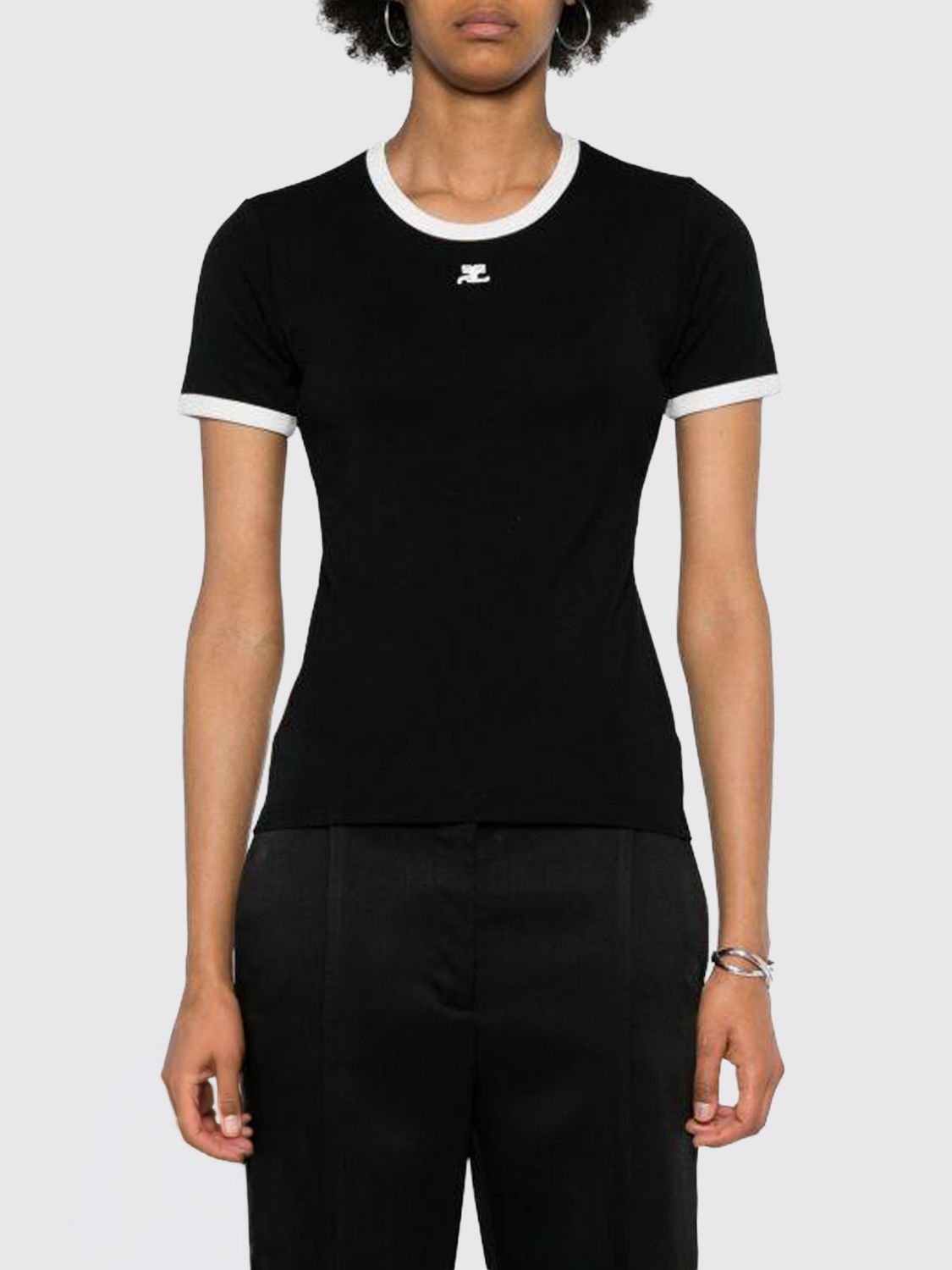 [Courreges] T-shirts SS26 VESJT020JS0070 9901