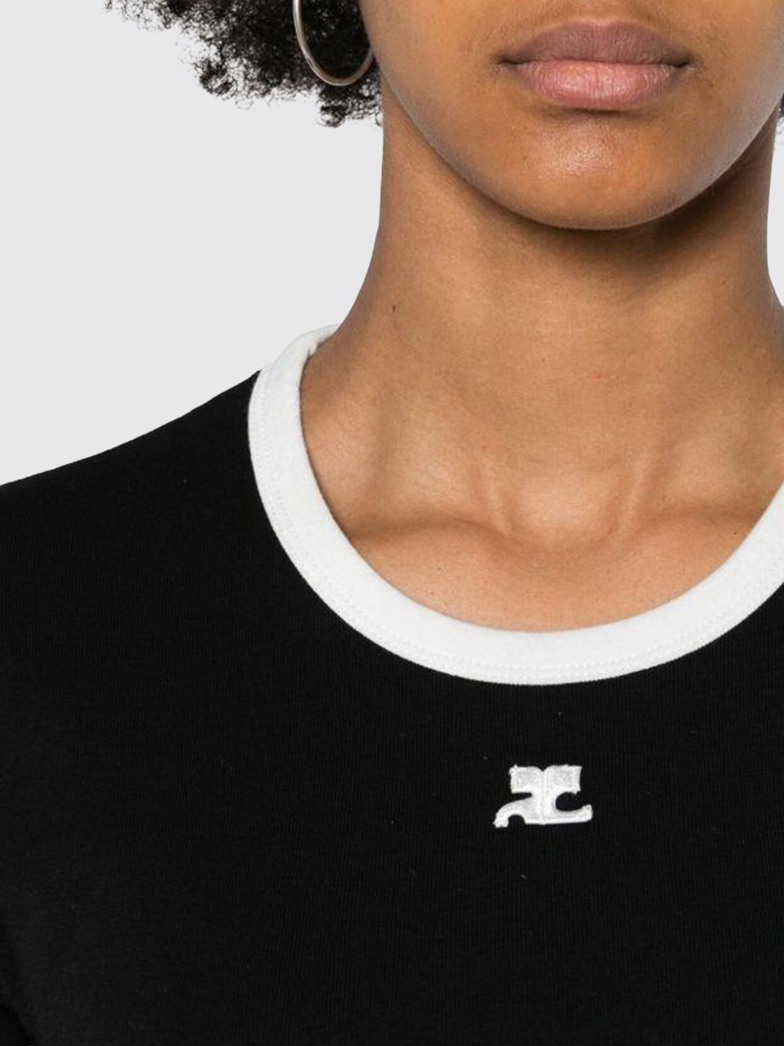 [Courreges] T-shirts SS26 VESJT020JS0070 9901
