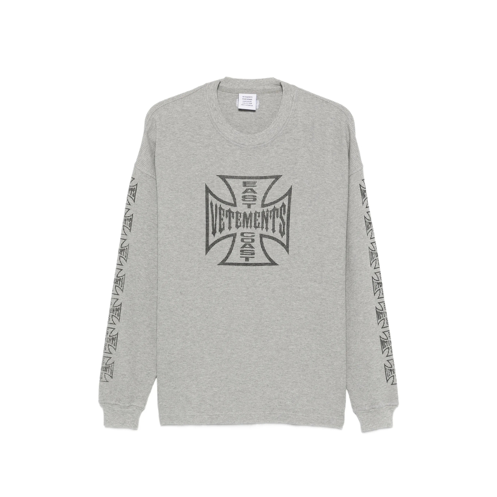 [Vetements] Sweatshirt FW26 MH27LS264G  GREY