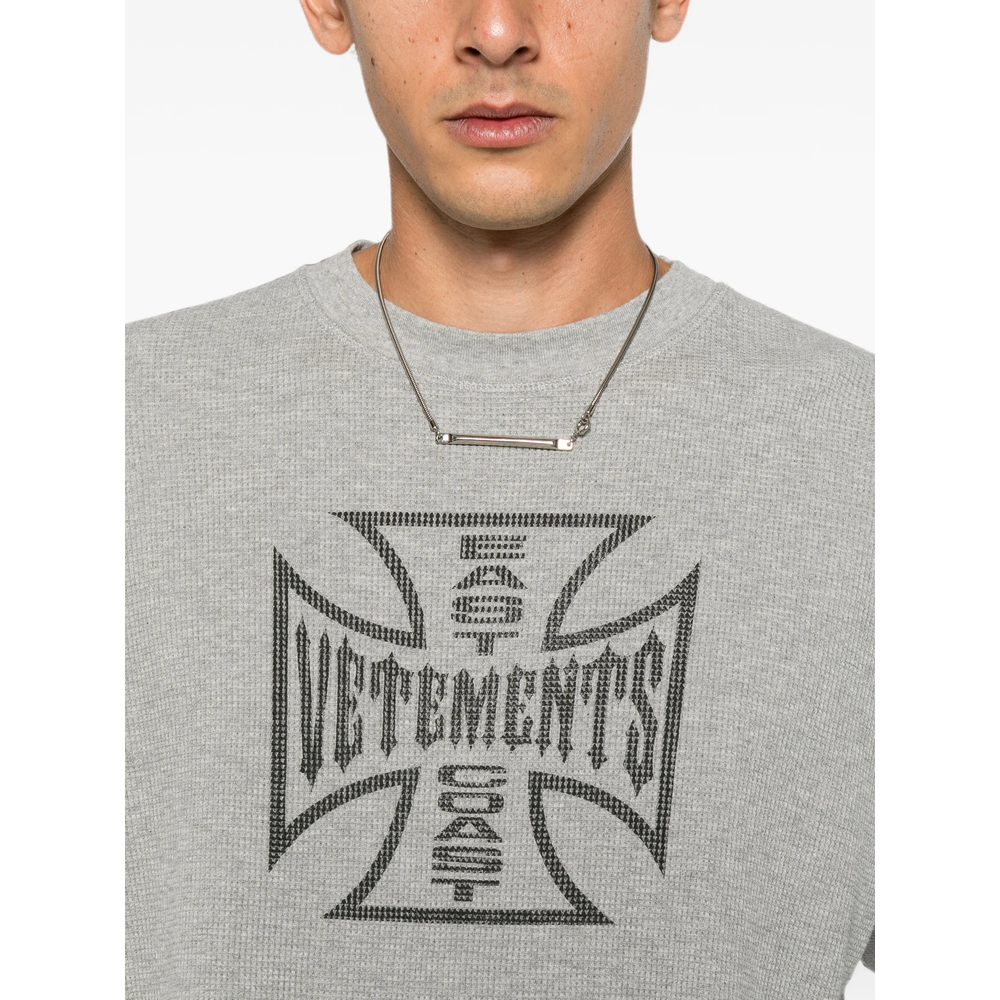 [Vetements] Sweatshirt FW26 MH27LS264G  GREY