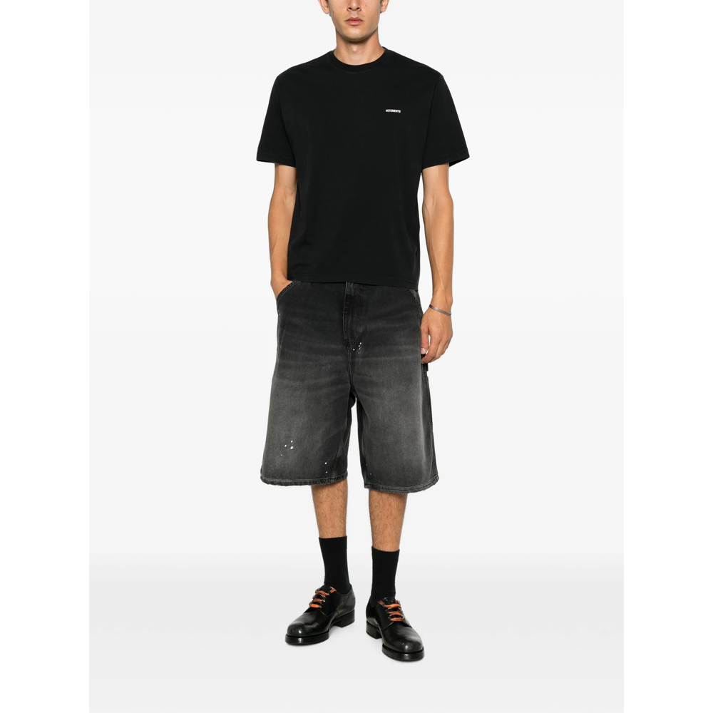 [Vetements] T-shirts Short Sleeve FW26 MH27TR161B  BLACK