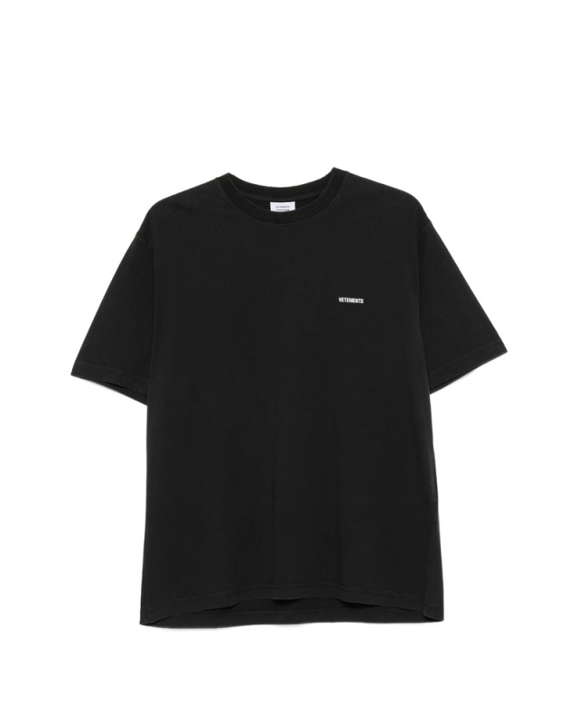 [Vetements] T-shirts Short Sleeve FW26 MH27TR161B  BLACK