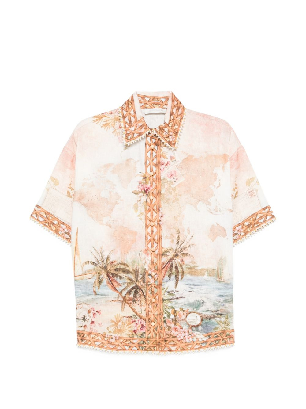 [Zimmermann] Shirt FW26 7632TSS263ISMB