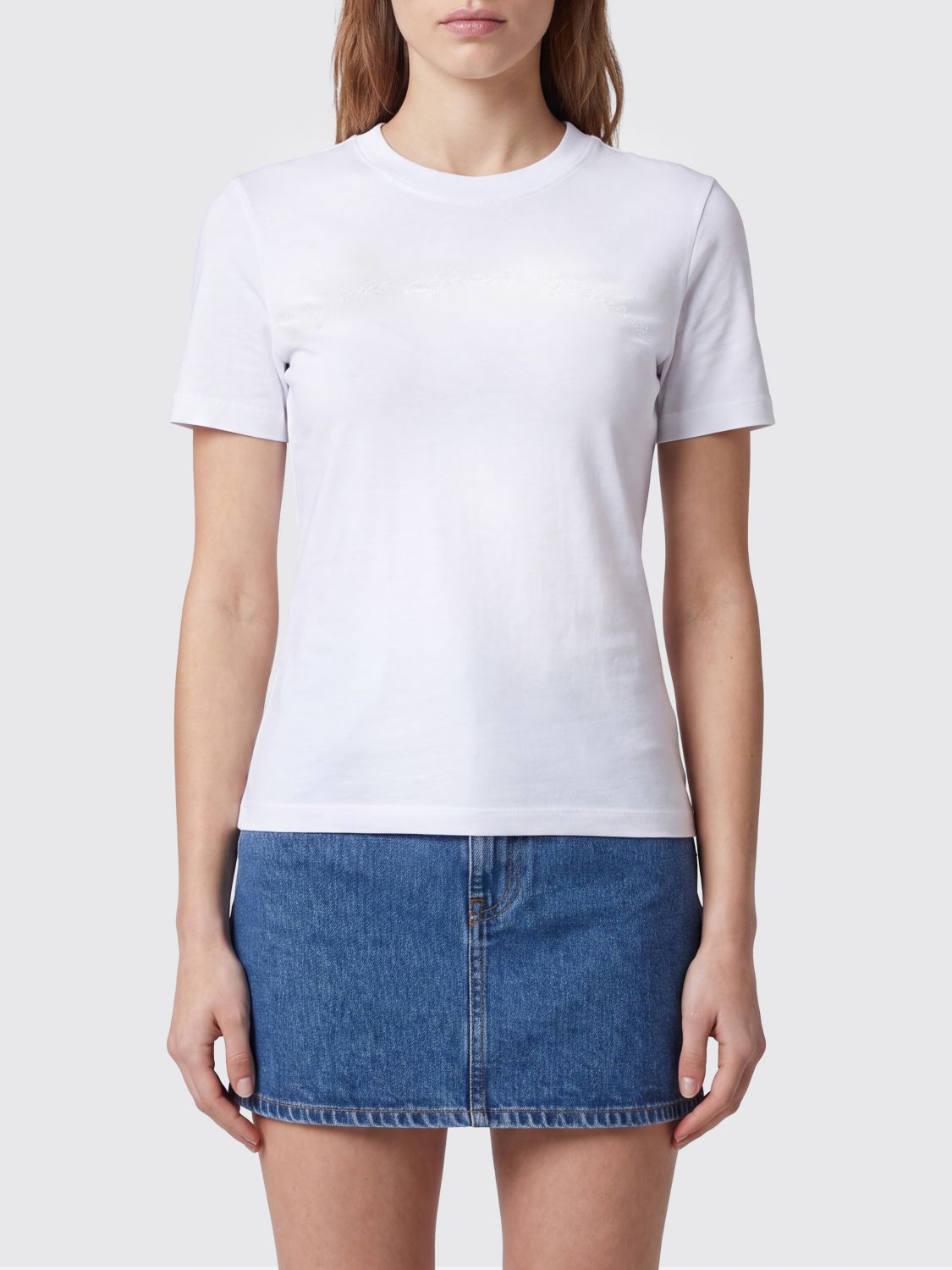 [VERSACE JEANS COUTURE] T-shirts Short Sleeve SS26 80HAHD05CJ01Z 003