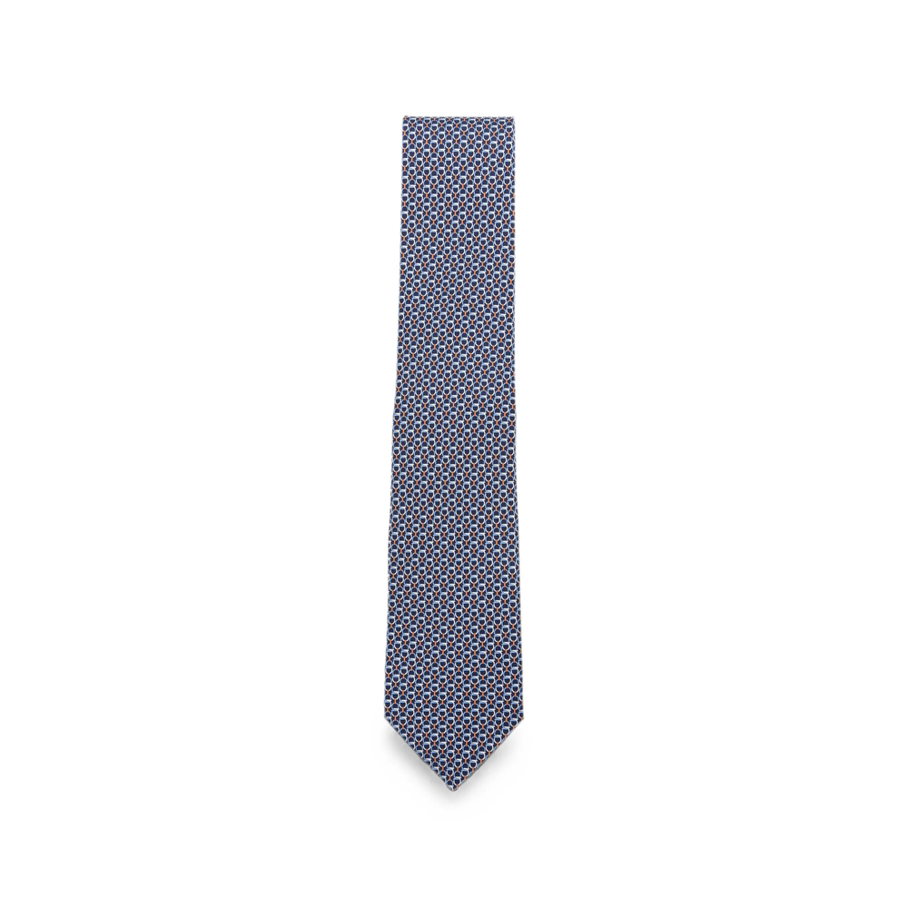 [Ferragamo] Tie FW26 351446 0794590 NAVY